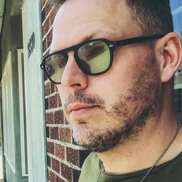 Новое поступление круглые мужские солнцезащитные очки Покрытие Ретро женские