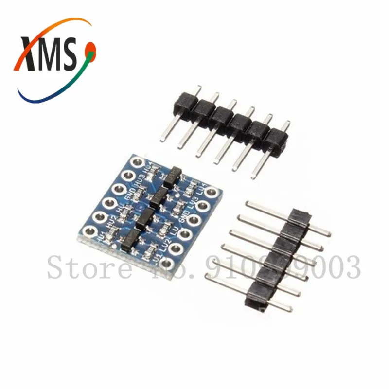 5 шт. UART SPI четырехканальный преобразователь логического уровня IIC I2C