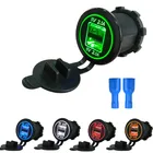 Зарядное устройство с двумя USB-разъемами, 4,2 А, водонепроницаемое, для iPhone, смартфонов, автомобилей, лодок, морских автофургонов