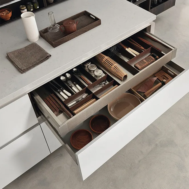 L-образная Лаковая кухонная мебель современный кухонный шкаф | Обустройство дома