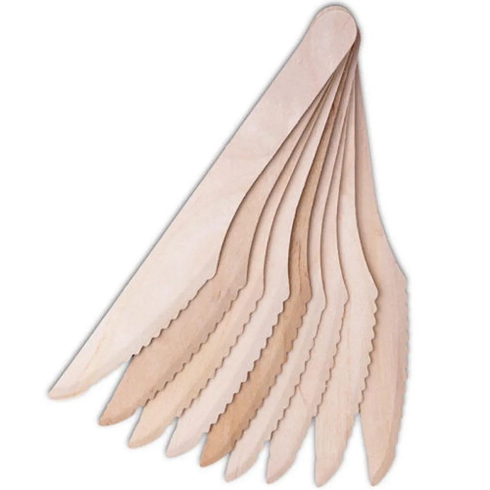 

Disposable Tableware Wooden Cake Dessert Tableware Western-style Tableware Kitchen Gadget Sets Dessert Ice Cream Table Knif