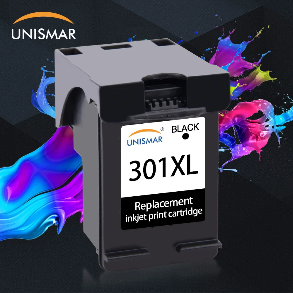 Сменный картридж Unismar 301XL для HP 301 XL чернильный Deskjet 2050 1000 1050 2510 3000 3054 Envy 4500