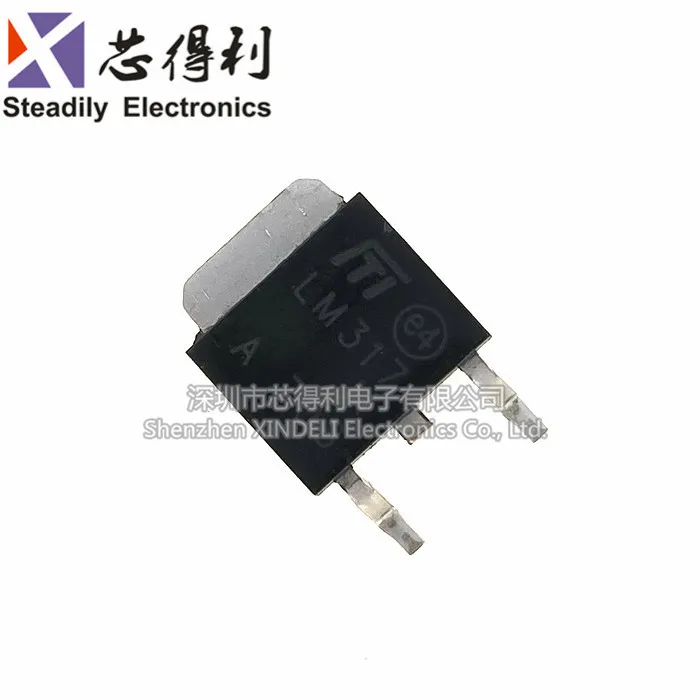 252 Новый и оригинальный чипсет IC LM317 LM317M TO252 LM317MDT TO-317, 10 шт.