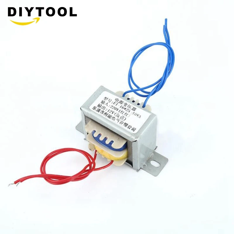 Трансформатор питания свинцового типа ручной трансформатор мощности EI 16 * 25 10 ВА