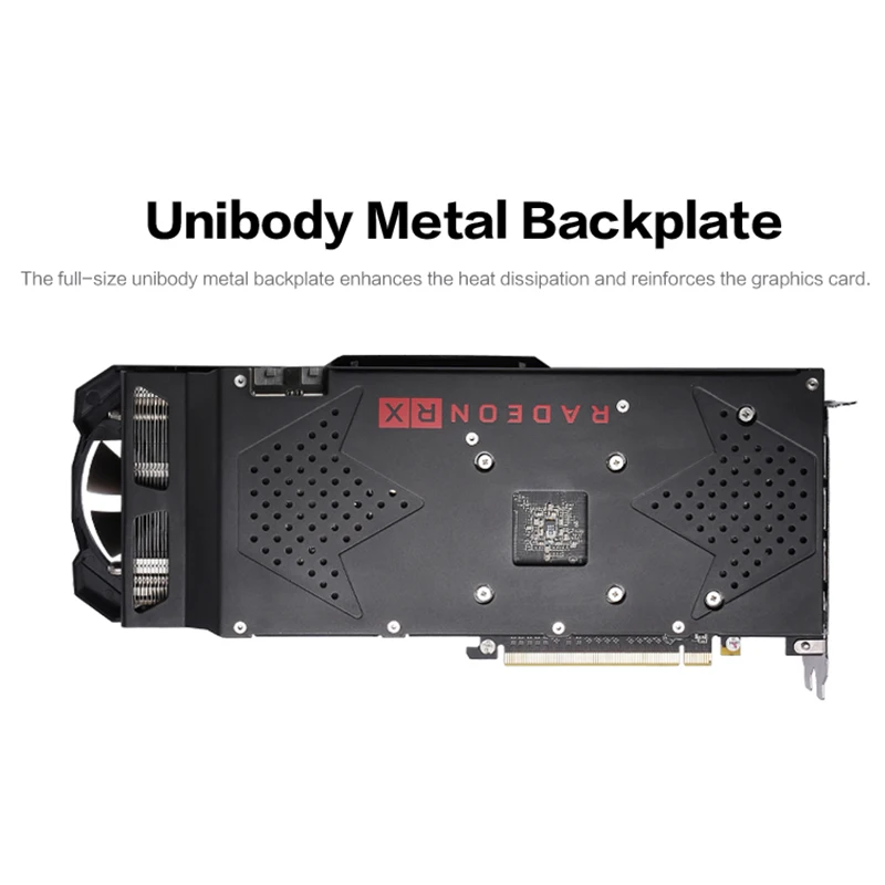 Yeston Radeon RX 580 GPU 8 ГБ GDDR5 256 бит игровой настольный компьютер ПК видеокарты Поддержка DVI/HDMI