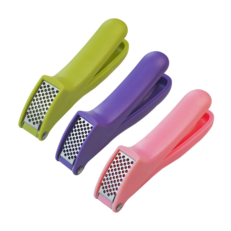 

Household Garlic Press Manual Chopper Crusher Stainless Steel Garlic Cutting Cut Minced Kitchen Tools Accessories