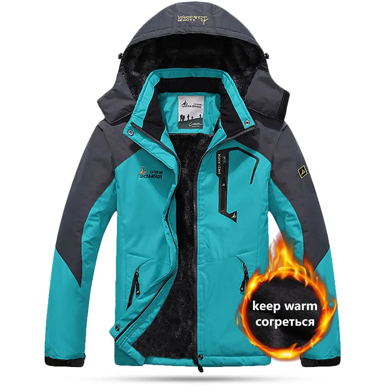 Водонепроницаемая Мужская и женская зимняя куртка Softshell теплая с подогревом для