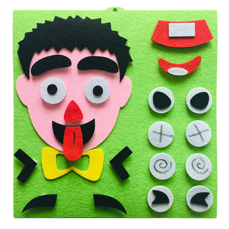 Креативная головоломка трансформер для детей мультяшное семейное