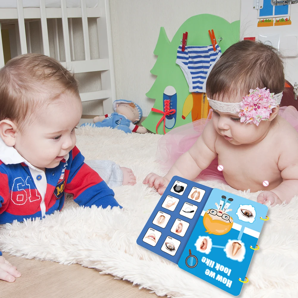 

Детская Тихая доска Монтессори, игрушки для малышей для дошкольной деятельности, связывающая доска, занятая доска, Игрушки для раннего разв...