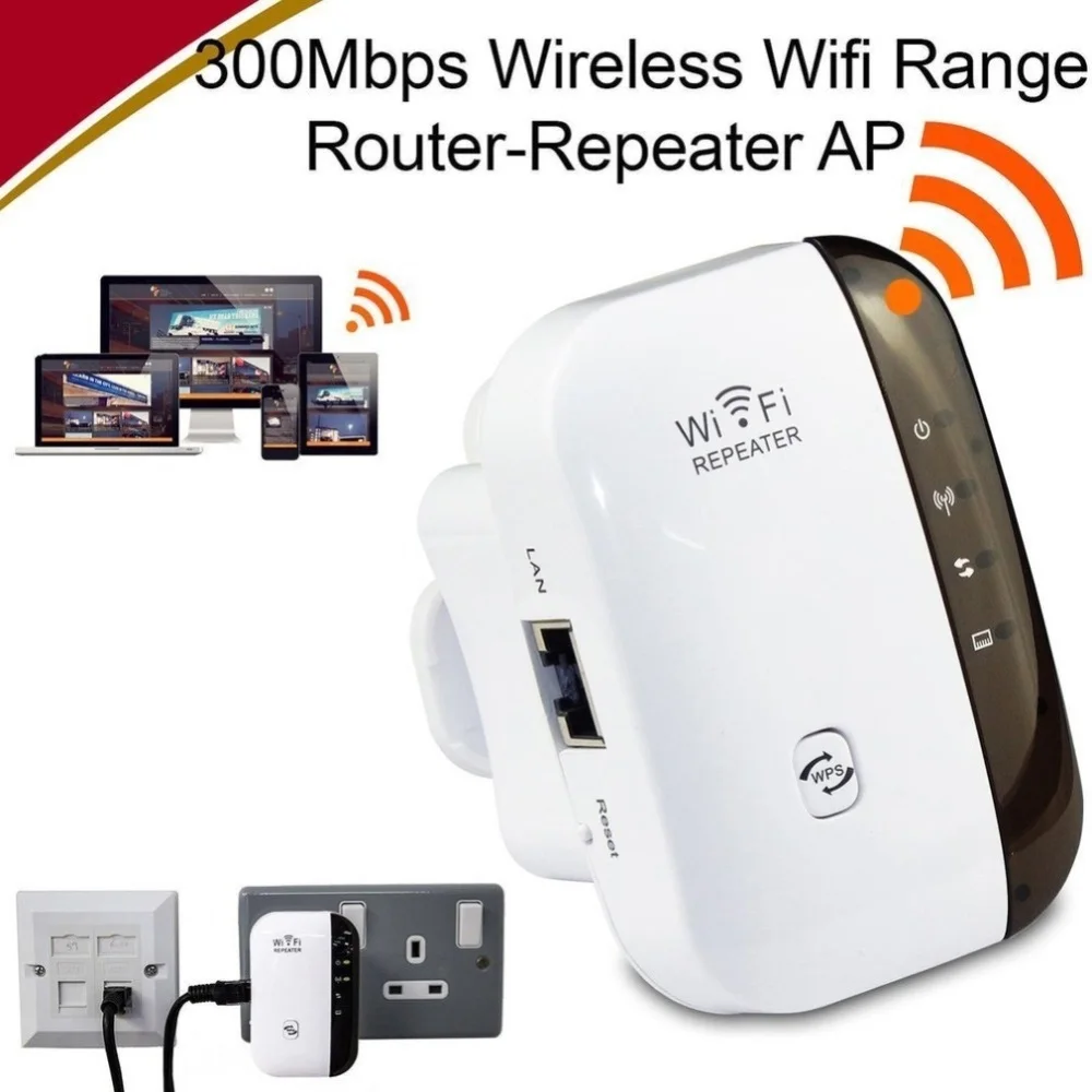 300 м Беспроводной Wi Fi ретранслятор эффективное Портативный усилитель сигнала для