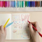 Маркеры для рисования, цветные, 24 шт., ручка для эскизов г.