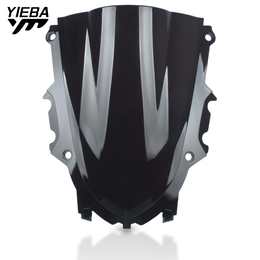 

Motorcycle Accessories Plastic Moto Windshield Windscreen Air Deflector FOR YAMAHA YZF R25 R3 2019 2020 YZF-R25 R3 YZFR25 R3