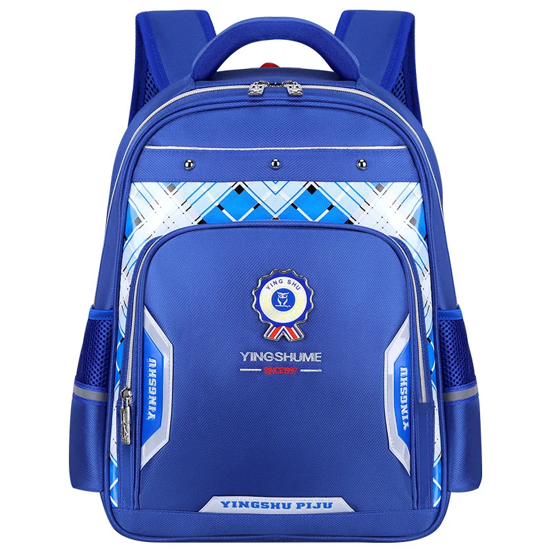 2023 Children School Bags for Boys Girls Nylon Backpacks Lighten Burden On Shoulder For Kids Book Bag Mochila Infantil Zip