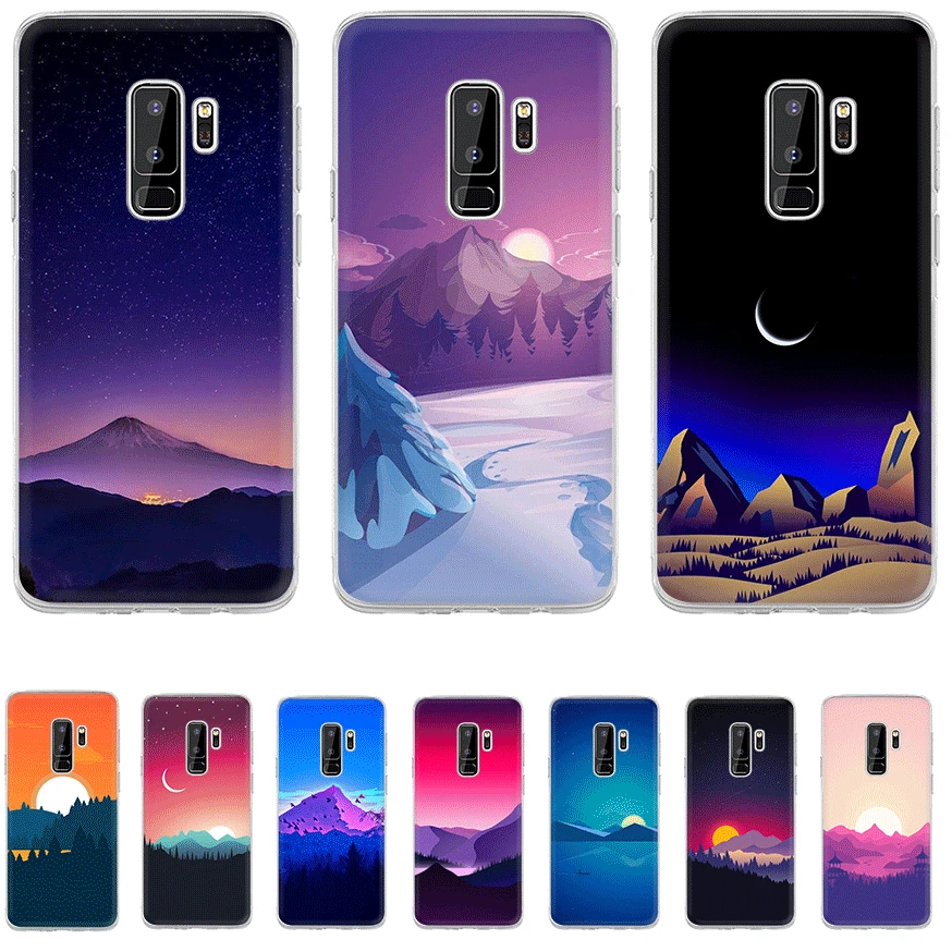 Чехол для Телефона TPU Samsung A5 A6 A7 A8 A9 A10 A20 A30 A40 A50 A60 A70 чехол Sunrise Cool Shell|Чехлы-накладки|