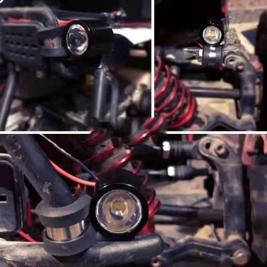 3 Вт поисковый светильник светодиодный для 1/10 RC Гусеничный автомобиль Trax TRX4 SCX10 D90