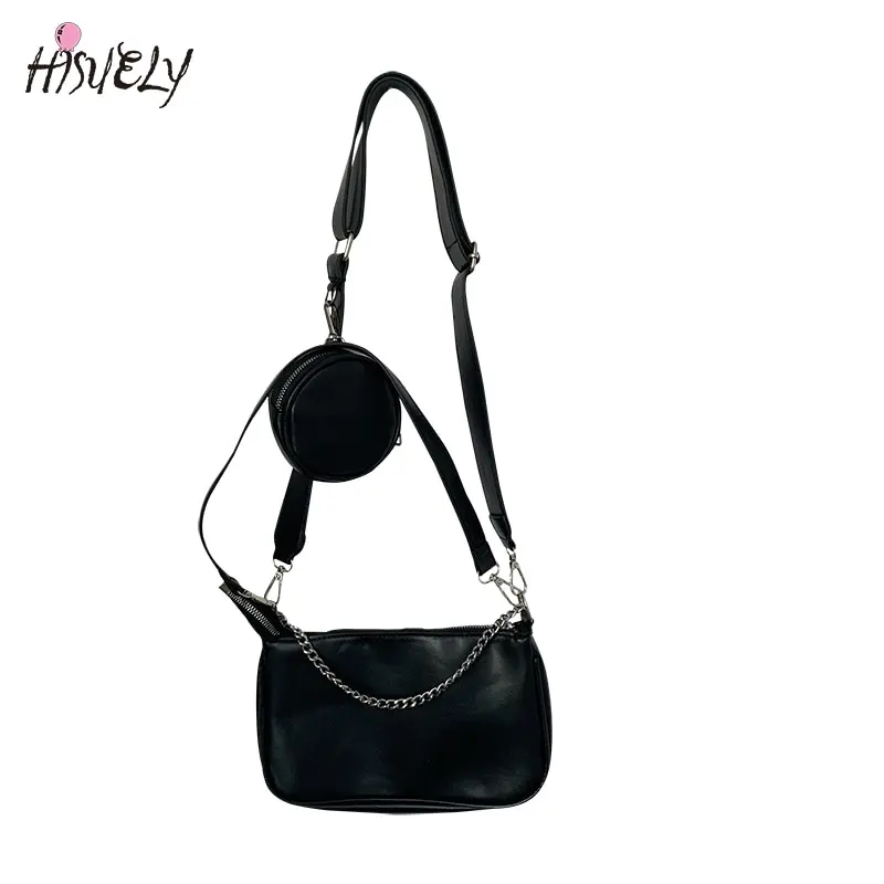 

Hot Sale Retro Soft Women Crossbody Bags Luxury Vintage Designer Shoulder Bags for Female Top-handle Casual Big Totes Bolsos Q4