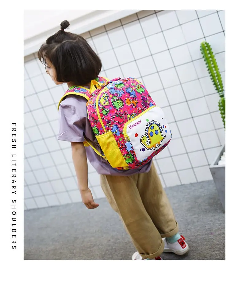 

Cartoon Cute Dinosaur School Bags for Boys Children Primary School Student 2021 New Kawaii School Bags for Boys Kindergarten