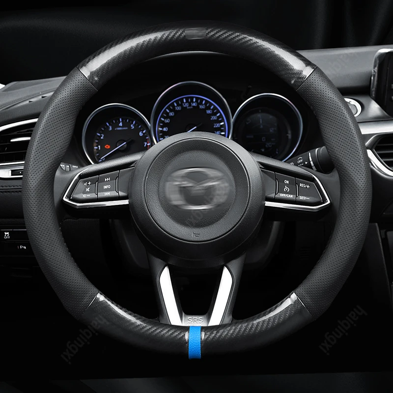 

Steering wheel cover set for Mazda Axela CX-4CX-5 Mazda 6 3 ATENZA Ruiyi car assessoires interior for women car accessories
