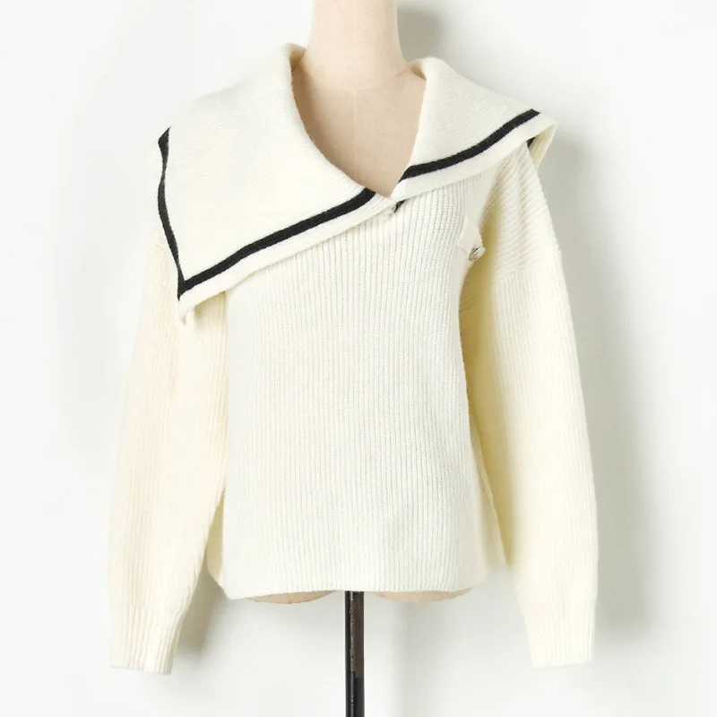 Новинка 2019 года сезон осень-зима плотные свитера для женщин асимметричный