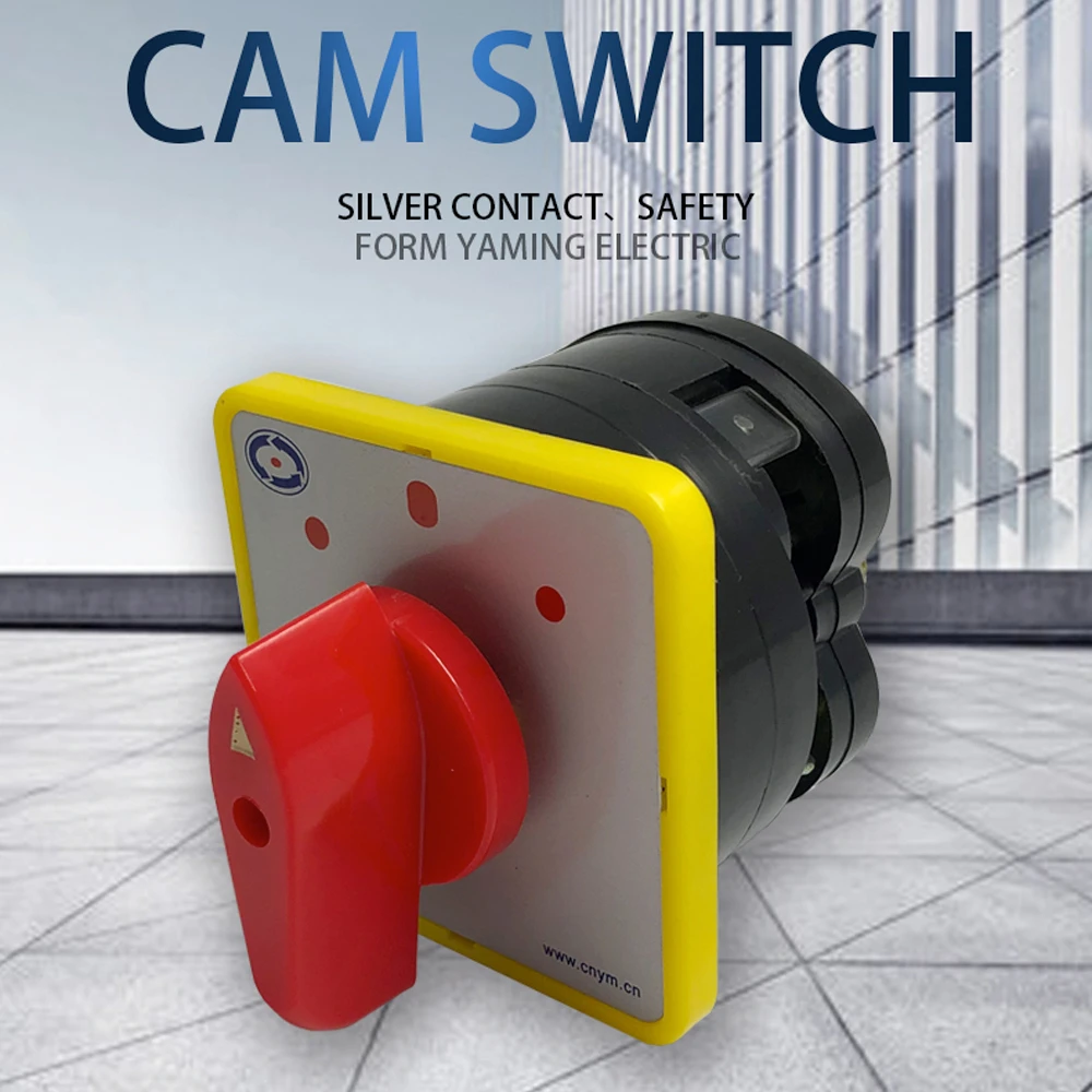 4 клеммы 3 позиции сделай сам вращающаяся кулачковая переключатель LW5 16D0081/1 выход