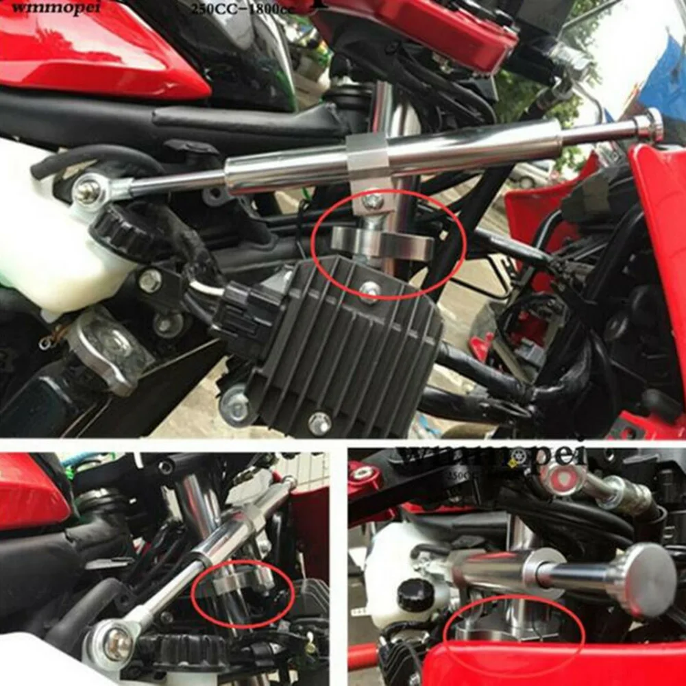 

Motorcycle Steering Damper High precision For most motorcycles Universal