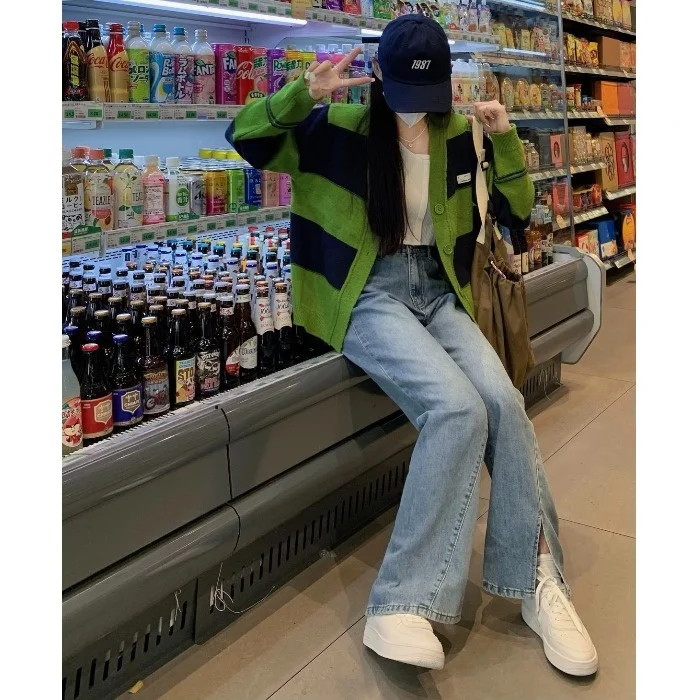 

2021 новый дизайн стиля Sense западный стиль Молодежный модный костюм женский топ брюки из двух частей