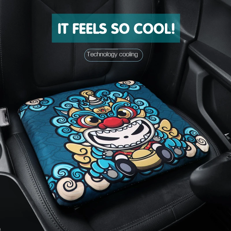 Гелевая сиденья в китайском стиле фиолетовая Улучшенная двойная Нескользящая