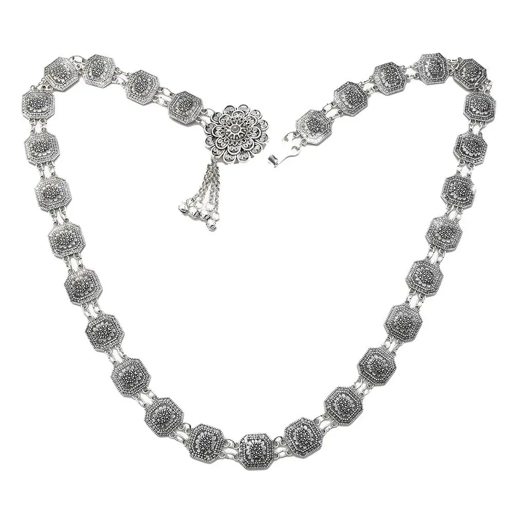 Цепочка для тела винтажная цепочка на талию вырез цветок сердце узор сексуальный