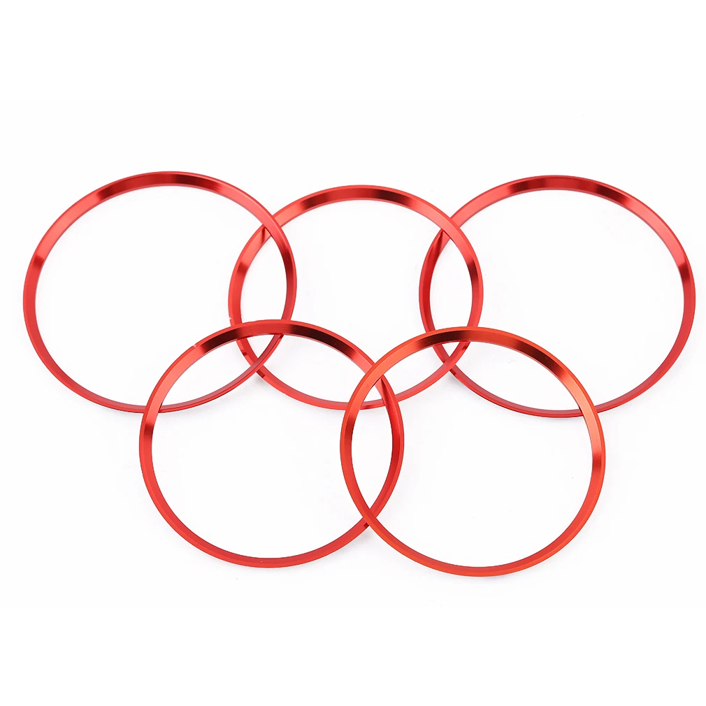 Стайлинг автомобиля 5 шт. крышка с кольцом на вентиляционное отверстие воздуха