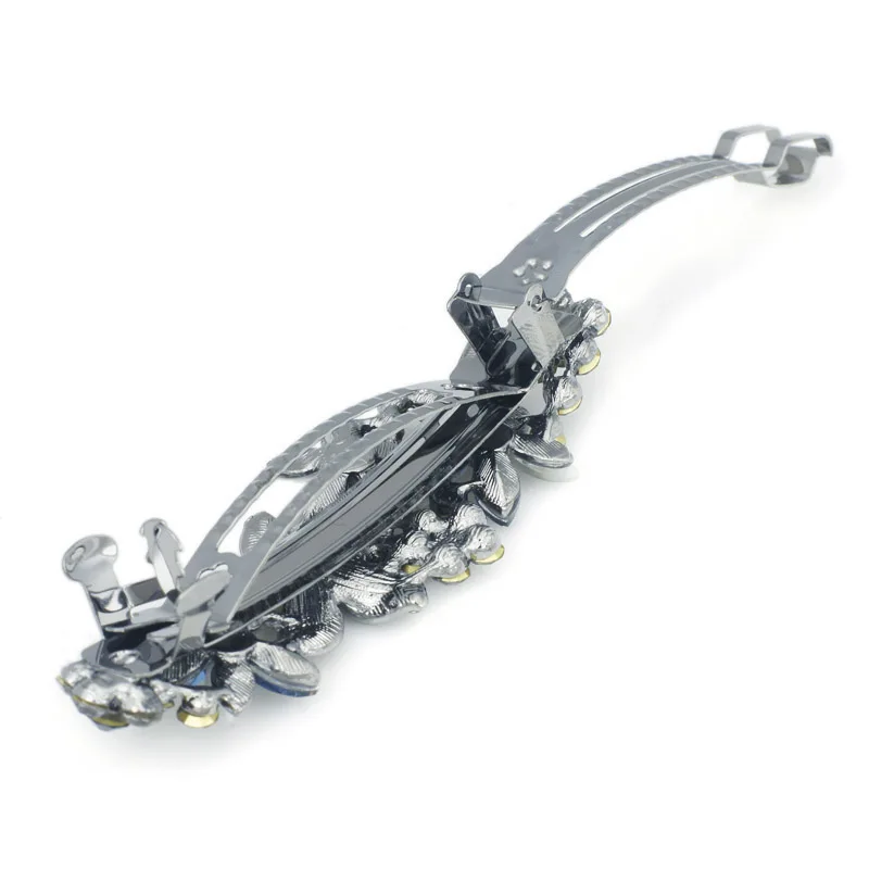 Женская заколка для волос с кристаллами и цветами|Украшения волос| |