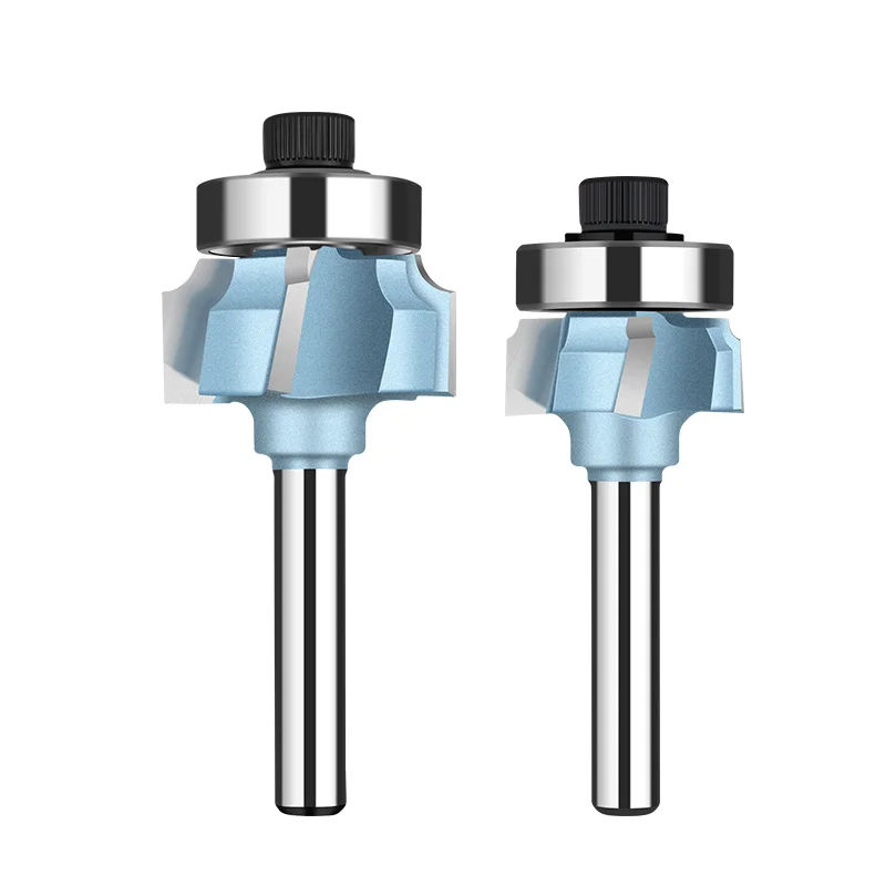TIDEWAY 1 шт. Деревообработка DIY Bit с подшипником l /4 "хвостовик Четыре Зубца Обрезка
