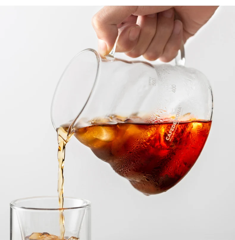 Cold Brew Кофе горшок 360/600/800 мл Деревянные кронштейны Стекло Кофе капельницы и набор горшочков для Hario Стиль Стекло Кофе фильтр