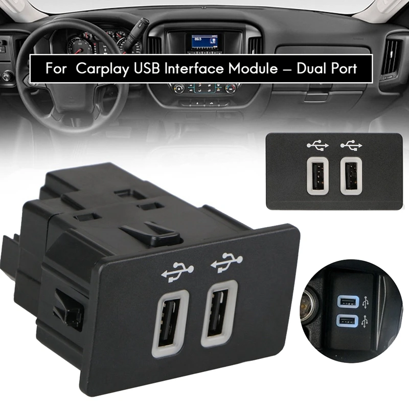 

for Ford APPLE CARPLAY USB Interface Module - Sync 3 Dual Port Only 2016+ HC3Z-19A387-E HC3Z-19A387-B