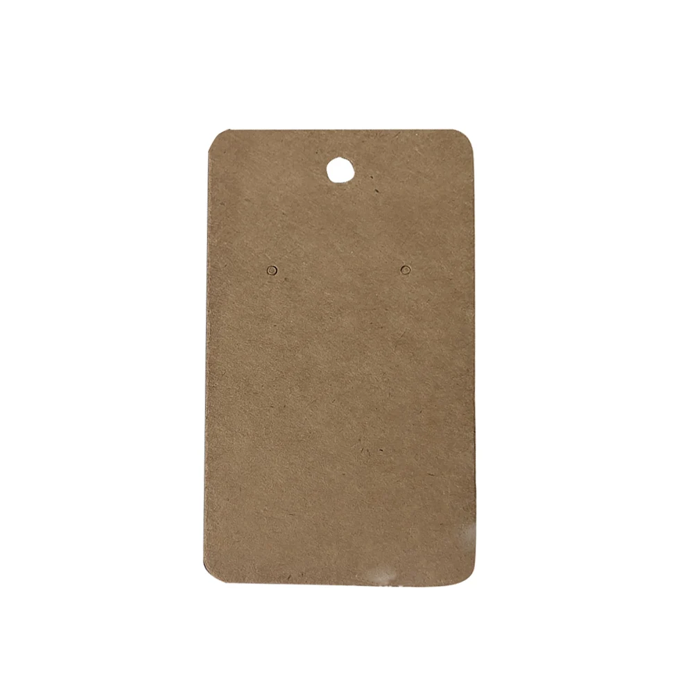 100 шт держатель дисплея доска подарок простой картон бумажные серьги карты