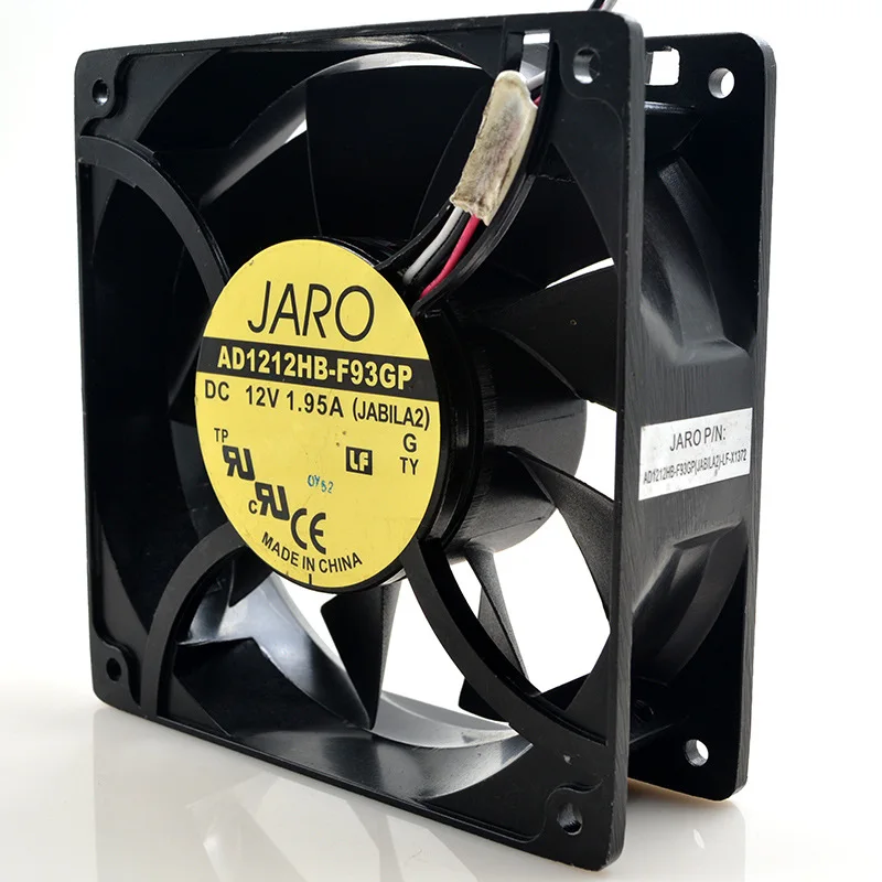 

FOR JARO ad 1212 HB-F93gp 12V 1.95 A 12038 12cm Heat dissipation Fan