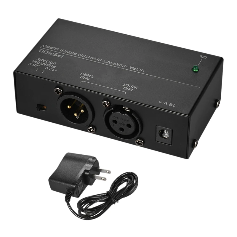 Универсальный аммиачный супер компактный конденсаторный микрофон Phantom Power 12 В с