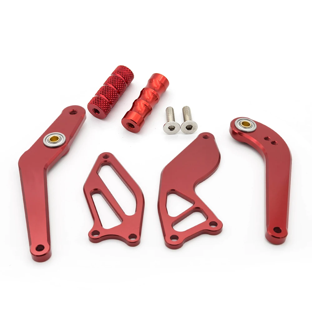 

For Yamaha YZF R6 2003-2005 CNC Aluminum Alloy Motorcycle Rearset Footrest Footpeg Pedal Rear set Foot rest Accessories Part