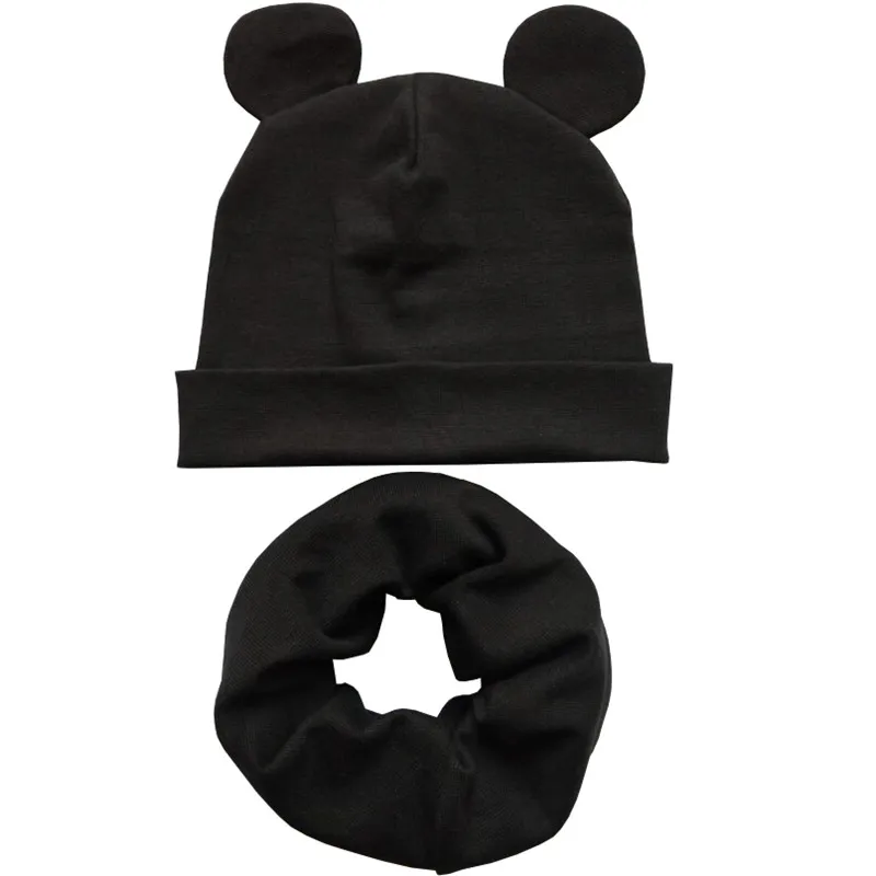 

Outdoor Kids Sports Hat Scarf Autumn Winter Boys Girls Hiking Hat Warm Ears Cap Hip Hop Hat Children Cotton Hat Beanie Scarf