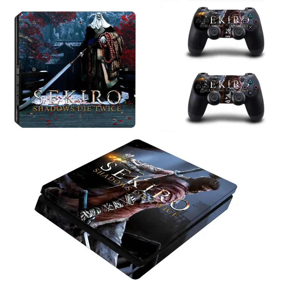 Sekiro тени для век под давлением дважды PS4 тонкий Стикеры Play station 4 кожи наклейка