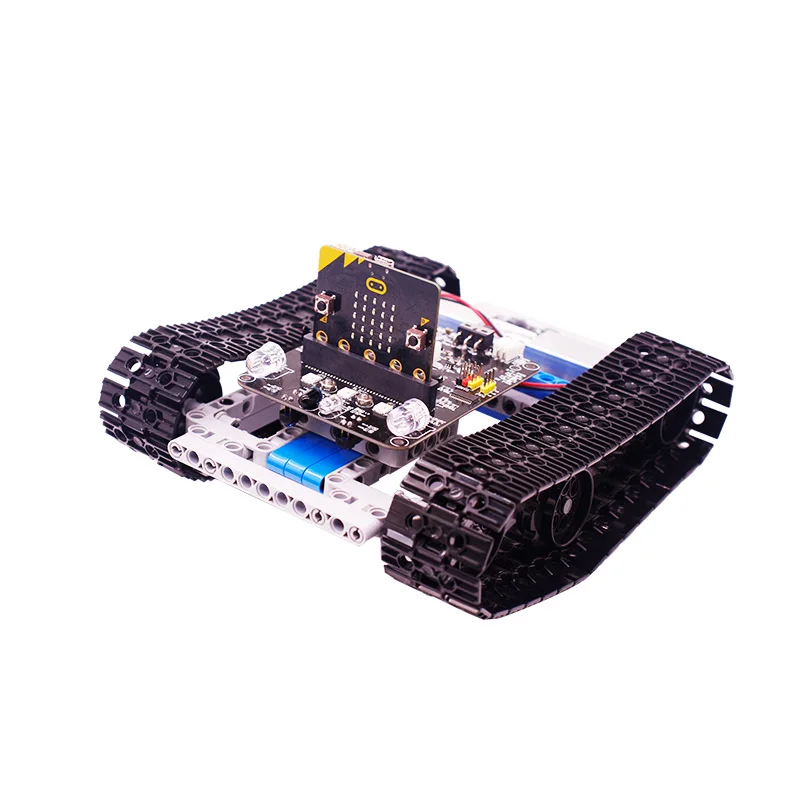 Verkaufen Yahboom DIY 9 Modelle Maker Bildung Baustein BBC Microbit Gebäude: Bit Roboter Auto Kit Mit BBC Micro:bit