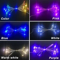 led light copper wire string light bulb with controller light for building sand table garden wedding decoration