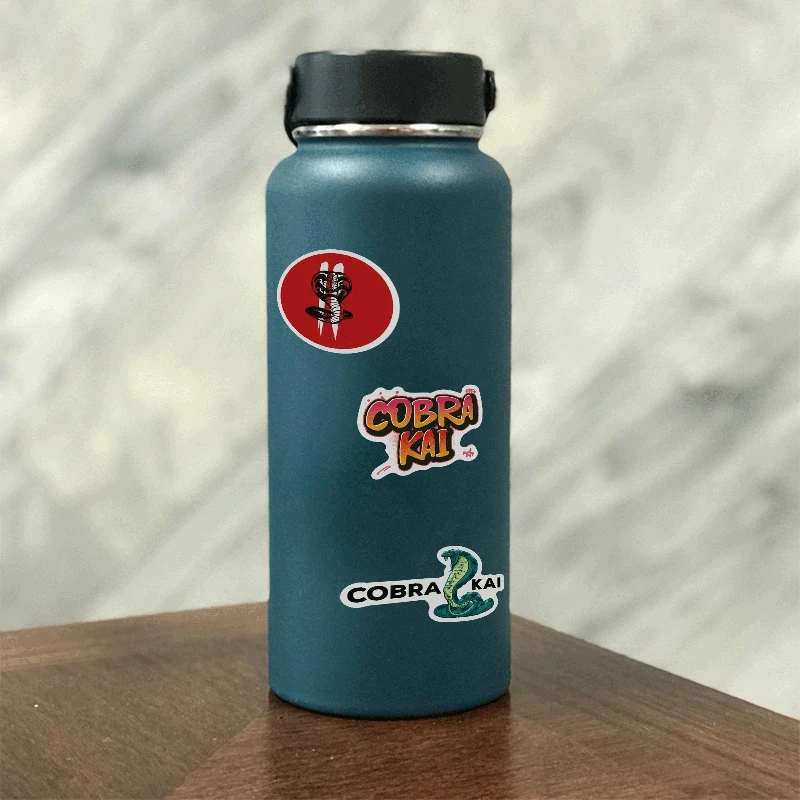 50 шт. Кобра Кай сериал наклейки мультфильм Скейтборд холодильник гитара ноутбук