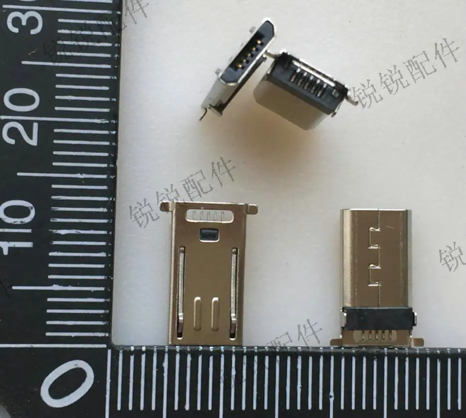 

For MICRO USB 2.0 male head 5P SIP double data rate 2) 1-gigabit memory chips data transmission interface connector andPlug