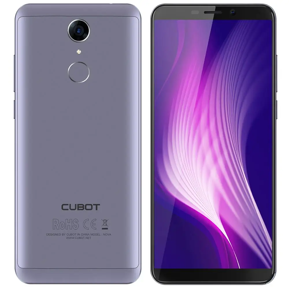 Оригинальный Cubot Nova Android 8 1 18:9 полный экран 3 ГБ 16 5 дюймов MT6739 четырехъядерный