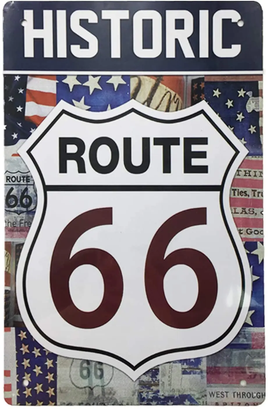 

Metal Vintage Tin Sign Decor-Warning No Trespassing Danger Signs for Outdoor Home Business Retro Art Sign 12X 8"