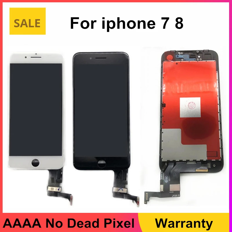 Высококачественный ЖК дисплей Biipaer AAAA для iphone 7 8 сенсорный экран дигитайзер