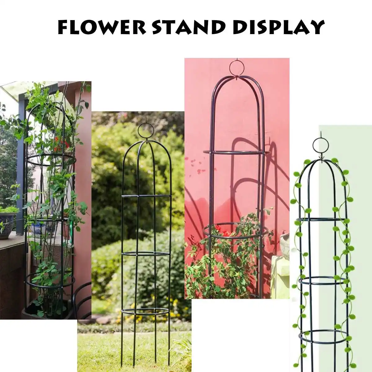Садовая опора для растений 188 см оправа цветов подставка лозы Декор садовый