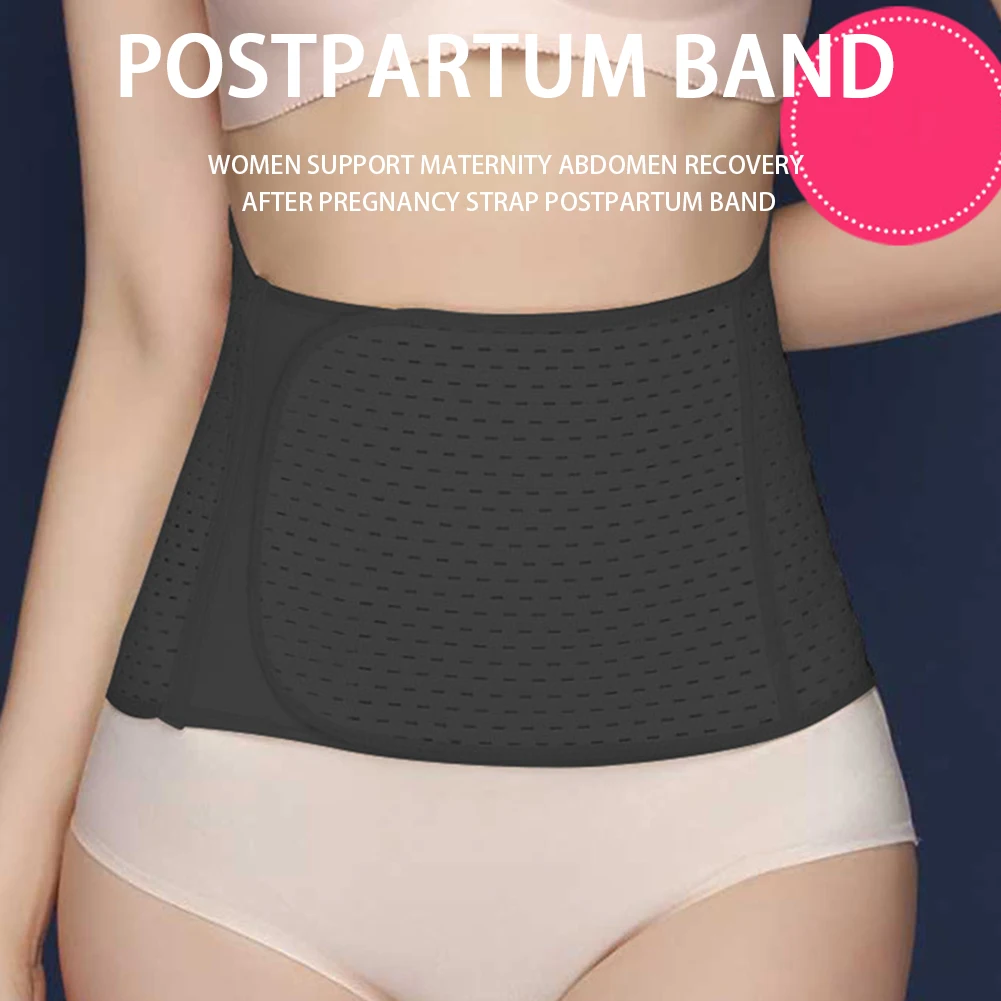 

Women Maternity Strap Belt Abdomen Recovery Support After Pregnancy Postpartum Band Girdle Corset Toning Slimming Tight-fitting