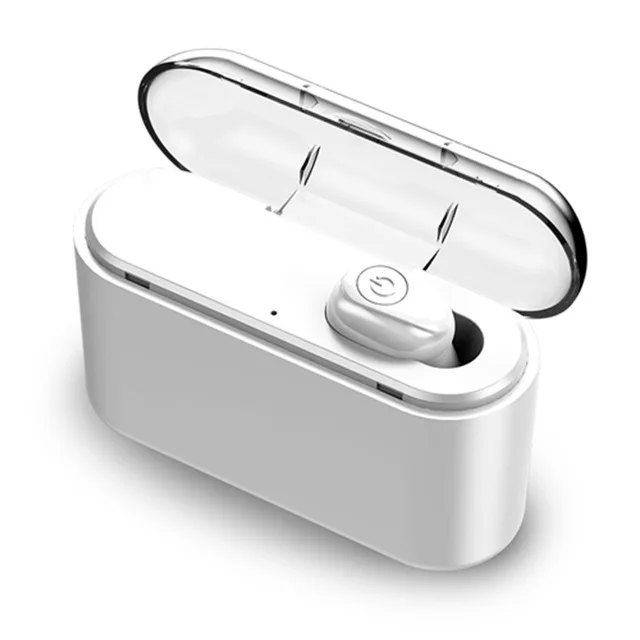 TWS X8s Беспроводные Bluetooth 5,0 наушники IPX7 Водонепроницаемые Мини Близнецы стерео наушники - Цвет: Single ear White