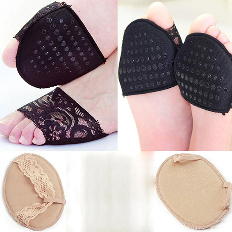 

New Best Selling Polyester Fiber women's Forefoot Insoles Invisible High-heeled non-slip Half Yard Pad Hot Sale